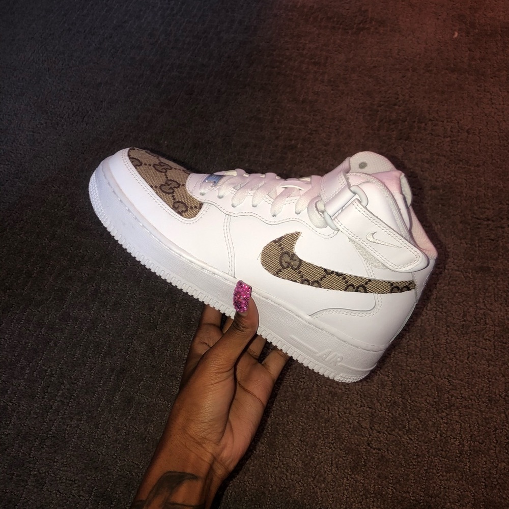 Custom Gucci forces brand new.